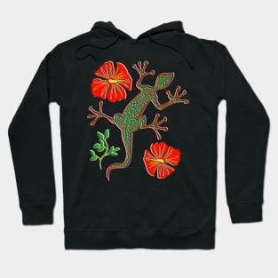 Tribal Lizard #3 Hoodie